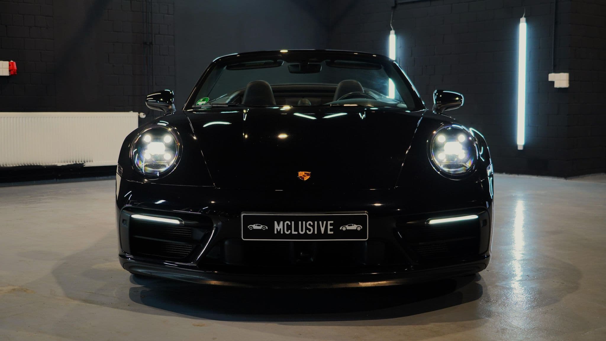 Porsche 911 Carrera 4 GTS Cabriolet – Frontansicht